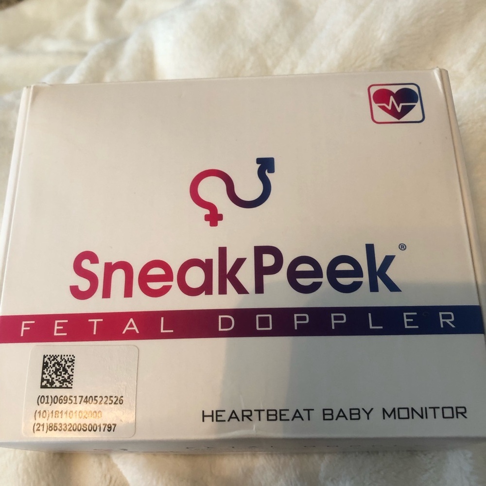 SneakPeek At home fetal Doppler